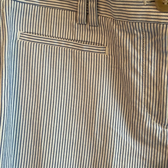 Ann Taylor Seersucker Work Pants in Size 2 - Picture 3 of 5